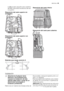 Page 45• SIN el cesto pequeño para cubiertos.
RETIRE todos estos accesorios del ces-
to superior.
Disposición del cesto superior sin
ensaladera
Disposición del cesto superior con
ensaladera
Estantes para tazas: posición A
Disposición del cesto inferior
Disposición del cesto para cubiertos
Instalación
Advertencia Cualquier tarea
eléctrica o de fontanería que
requiera la instalación de este
aparato debe estar a cargo de un
electricista homologado o
fontanero profesional.
Retire todo el material de embalaje antes...