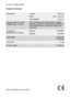 Page 3636electroluxdados técnicos
Dados técnicos
Sujeito a alterações sem aviso prévio
Dimensões Largura 59.6 cm
81.8 - 87.8 cm
55.5 cm Altura
Profundidade
Pressão do
abastecimento da águaMínima 0,05 MPa
0,8 MPa Máxima
Capacidade12 talheres
completos
Peso máx.41 kg
Nível de ruído43 dB (A)
Ligação eléctrica Tensão -
Potência total - FusívelSão fornecidas informações sobre a ligação
eléctrica na placa de características situada na
extremidade interior da porta da máquina de
lavar loiça
117990 03/0pt  5-12-2006...