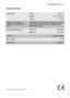 Page 35technical data electrolux  35
Technical data
Dimensions Width 59.6 cm
81.8 - 87.8 cm
55.5 cm Height
Depth
Water supply pressure Minimum 0.05 MPa
0.8 MPa Maximum
Capacity12 place settings
Max. weight45 kg
Noise level43 dB (A)
Electrical connection
Voltage - Overall power -
FuseInformation on the electrical connection is given
on the rating plate on the inner edge of the
dishwasher’s door
Subject to change without notice
117991 41/0en  20-12-2006  14:37  Pagina 35
 