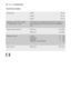 Page 3030electroluxtechnical data     
Technical data
Dimensions Width 60 cm
85 cm
63 cm Height
Depth
Water supply pressure Minimum 0,05 MPa
0,8 MPa Maximum
Cotton
Synthetics
Delicates
Woollens and handwashMaximum Load 5  kg
2 kg
2 kg
1 kg
MaximumSpin Speed1000 rpm 
Electrical connection Voltage
- Overall power - FuseInformation on the electrical connection is given on
the rating plate on the inner edge of the appliance
door
132981522.qxd  09/03/2007  14.57  Pagina  30
 