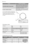 Page 22ProblemPossible cause/Solution
The machine makes an unusual noise:
The machine is fitted with a type of motor which
makes an unusual noise compared with other
traditional motors. This new motor ensures a soft-
er start and more even distribution of the laun-
dry in the drum when spinning, as well as in-
creased stability of the machine.
No water is visible in the drum:Machines based on modern technology operate
very economically using very little water without
affecting performance.
If you are unable to...