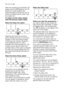 Page 1212electroluxuse
When the programme has finished, the
display shows a 
0.00flashing, the 
(Door) icon is still visualized, the
Start/Pause light is off and the door is
locked to indicate that the water must
be emptied out.
To empty out the water, please
read the previous option steps.
Select the Easy Iron option
Selecting this button the laundry is
gently washed and spun to avoid any
creasing. In this way ironing is easier.
Furthermore the machine will perform
some additional rinses for cotton,
synthetics...