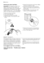 Page 24Cleaning the water inlet filters
Important! If the appliance doesnt fill, it
takes a long time to fill with water, the
starting button flashes red or the display (if
available) shows the relevant alarm (see
chapter What to do if... for more details),
check if the water inlet filters are blocked .
To clean the water inlet filters:
• Turn off the water tap.
• Unscrew the hose from the tap.
• Clean the filter in the hose with a stiff
brush.• Screw the hose back onto the tap. Make
sure the connection is...