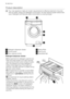 Page 4Product description
Your new appliance meets all modern requirements for effective treatment of laundry
with low water, energy and detergent consumption. Its new washing system allows total
use of detergent and reduces water consumption so saving energy.
12
3
4
5
6
1Detergent dispenser drawer
2Control panel
3Door opening handle
4Rating Plate
5Drain pump
6Adjustable feet
Detergent dispenser drawer
 Compartment for detergent used for pre-
wash and soak phase or for stain remover
used during the stain...