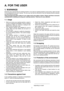 Page 33
A. FOR THE USER 
1. WARNINGS
Keep this user’s manual with your washing machine. If you sell your washing machine or give it away, make sure that
it is accompanied by its user’s manual. The new user can then be informed of how the washing machine operates
and read relevant warnings.
These warnings have been written for your safety and for the safety of others. Please read these comments
carefully before installing and using your washing machine. Thank you for your attention.
1.1. Usage
•When you receive...