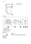 Page 21
3
2
1. The control panel
2. Lid handle
3. Adjustable levelling feet
Control panel
123456
1. Programme selector
2. Spin speed selector
3. Pushbuttons and their functions
4. Lights of cycle progress
5. “Start/Pause” pushbutton
6. “Delay start” pushbutton
Dispenser box
 Prewash Wash
 Softener (do not fill above the MAX symbol  M ) 2  electrolux
 