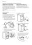 Page 26SPECIAL ACCESSORIES FOR INSTALLATION
RUBBER FEET KIT (4055126249)
Available from your authorized dealer.
The rubber feet are particularly recommen-
ded on floating, slippery and wooden floors.
Mount the rubber feet to prevent vibration,
noises and displacement of the appliance
during operation.
Read carefully the instructions supplied with
the kit.FIXING PLATE KIT (405517114)
Available from your authorized dealer.
If you install the appliance on a plinth, se-
cure the appliance in the fixing plates....