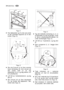 Page 2424electroluxDK
Figur 4
Tag det dobbelte dørbeslag (a, b, c)
af kabinettet, én del ad gangen. Husk
at fjerne plastikafstands-stykket (b)
under dørbeslaget (Figur 3).
Løft lidt op i fryserdøren, og tag den
af.
Fjern propperne (t, z) i begge døre
(Figur 4).
Figur 5
Træk indsatsen (e) i nederste
dækliste ud med en skruetrækker
(Figur 4).
Skru den nederste tap til fryserdøren
(h, f) ud, og skru den i på den anden
side. Glem ikke skiven (h) (Figur 5).
Sæt indsatsen til nederste dækliste
(e) på plads i den...