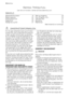 Page 18Electrolux. Thinking of you.
Les mer om hvordan vi tenker på www.electrolux.com
INNHOLD
Sikkerhetsinformasjon  18
Betjeningspanel  20
Første gangs bruk   23
Daglig bruk   23
Nyttige tips og råd   27Stell og rengjøring   28
Hva må gjøres, hvis...   29
Tekniske data   31
Montering  31
Miljøhensyn  33
Med forbehold om endringer
 SIKKERHETSINFORMASJON
For din egen sikkerhets skyld og for å sikre
korrekt bruk, bør du lese denne bruksanvis-
ningen og dens henvisninger og advarsler
før du installerer og bruker...