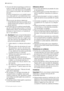 Page 44•Circuitul de răcire al aparatului conţine izo-
butan ca agent de răcire (R600a), un gaz
natural cu un nivel ridicat de compatibilita-
te cu mediul înconjurător, dar care este in-
flamabil.
În timpul transportului şi al instalării apara-
tului, aveţi grijă să nu se deterioreze niciu-
nul dintre componentele circuitului de răci-
re.
Dacă circuitul de răcire e deteriorat:
–evitaţi flăcările deschise şi sursele de foc
– aerisiţi foarte bine camera în care e am-
plasat aparatul
• Este periculos să modificaţi...