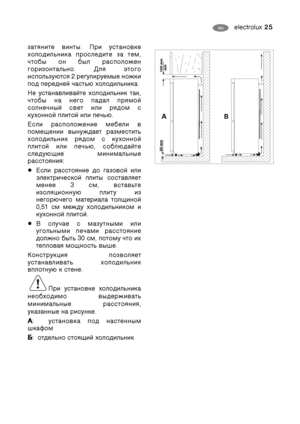 Page 25electrolux 25RU
	 
. & 	


	 
 	 ,

  

 	

	
. 
 

 2 

 
  	 

	.
B 		
	 

 	,

 	  		
 


  
  
 
 
 .
*
 	
 
 
 
	 	


   

 
 , 
	

 	


	:
*
 	  	 


 

 	...