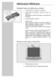 Page 66
Vkládání baterií do dálkového ovládání
1Otevřete bateriovou přihrádku a sundejte kryt.
2Vložte  baterie  (typ  Mignon,  např.  UM-3  nebo  AA, 
2x1,5 V).
Dbejte přitom na polaritu (vyznačenou na dně bateriové
přihrádky). 
3Uzavřete přihrádku na baterie.
Upozornění: 
Pokud  váš  televizní  přijímač  již  správně  nereaguje  na
příkazy  dálkového  ovládání,  je  možné,  že  jsou  baterie
vybité. Vybité baterie okamžitě vyjměte.
Za  škody  vzniklé  vyteklými  bateriemi  nelze  poskytnout
záruku....