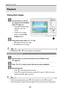 Page 46AgfaPhoto DC-1033m   
 
41 
Playback 
Playing Back Images 
   
Turn the power on, and set 
the camera to the PLAYBACK 
mode (
page 13). 
y  The latest recorded image 
appears on the LCD 
monitor. 
y  If there are no images 
stored, a message [No 
image] appears. 
  
 
Press the four-way control 
 or  (n). 
y 
: displays the previous image. 
y 
: displays the next image. 
 
  
y Holding down 
 or   scrolls images in a high speed. 
Playing Back Movie Clips 
   
Turn the power on, and set the camera to the...