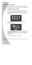 Page 28 
 18 2.6 Before you start 
Before you start using the camcorder, some basic settings such as 
date and time, languages and beep function need to be configured.  
2.6.1 Setting the date and time 
1. Turn on the camcorder, and move the mode dial to SET. 
Move the joystick left and right or tap the screen to 
highlight Date / Time. Press the center joystick button to 
confirm.  
2. Move the joystick left and right or tap the screen to 
highlight each field.  
3. Adjust each value by moving the joystick up,...