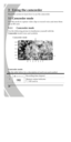 Page 38 
 28 3 Using the camcorder Read this section to learn how to use the camcorder. 
3.1 Camcorder mode 
Use this mode to capture video clips or record voice and store them 
on an SD card. 
3.1.1 Camcorder mode 
Use the following picture to familiarize yourself with the 
Camcorder mode icons and symbols.  15 Camcorder mode 8 7 2 4 6 3 5 141312111091  
Camcorder mode: 
See the table below for a description of each icon and symbol. 
1  Recording time elapsed 2  Memory status indicator : SD card in PDF created...