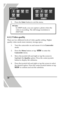 Page 48 
 38      
5. Press the Enter button to exit the menu. 
 
 
4.1.2. Video quality 
There are two different levels of video quality setting. Higher 
quality video needs more memory storage space. 
1. Turn the camcorder on and ensure it is in Camcorder 
mode. 
2. Press the Menu button or tap  to enter the 
Camcorder menu.  
3. Move the joystick left and right or tap the screen to 
highlight the Quality option. Press the center joystick 
button to display the submenu. 
4. Press the joystick left and right...