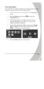 Page 51 
 414.1.4. Color effect 
The camcorder can capture standard color images, black and white 
images, or sepia tone to give an old-fashioned look.  
1. Turn the camcorder on and ensure it is in Camcorder 
mode. 
2. Press the Menu button or tap  to enter the 
Camcorder menu 
3. Move the joystick left and right or tap the screen to 
highlight the Effect menu. Press the center joystick 
button to display the submenu. 
4. Move the joystick left and right or tap to select Natural, 
B&W, or Sepia. Press the...