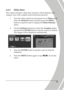 Page 61 
 51 
4.4.3 Slide show 
The camera includes a slide show function, which di splays each 
image in turn with a regular interval between pictu res. 
1.   Turn the video camera on and ensure it is in  Photo mode. 
Press the  Playback button and then press the  MENU 
button or tap the screen to display the  Photo Playback 
menu. 
2.   Use the  Up/Down  buttons to select the  Autoplay option 
and press the  ENTER button or tap the screen to confirm. 
The images will be displayed automatically.   
    
3....