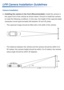 Page 8Camera Installation
● Installing the camera in the front (Recommended): Install the camera in 
the upper front of the vehicle as shown below. Ensure to install the camera 
to meet the following conditions. In this way, the height of the captured plate 
characters would approximately fall between 30 and 35 pixels.
◦  The captured image should be filled with a full width of the vehicle.
◦  The distance between the vehicle and the camera should be within 5 to 
50 meters; the camera height should be within 3...