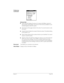 Page 203Chapter 9Page 203
Preferences
(continued)
Advanced tab:
nCache Size (K). Displays the amount of memory that Blazer reserves to 
store recently viewed pages. The amount of free memory available on your 
handheld appears below this option. 
nClear. Erases all the pages stored in the cache. You cannot cancel or undo 
this action.
nAccept Cookies. Enables the receipt of Internet cookies. The default setting 
for this option is on.
nClear Cookies. Erases all the cookies stored on your handheld. You cannot...