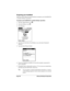 Page 202Page 202  Advanced HotSync® Operations
Preparing your handheld
There are a few steps you must perform to prepare your handheld for 
a modem HotSync operation. 
To prepare your handheld for a modem HotSync operation:
1. Tap the Applications icon  . 
2. Tap the HotSync icon  . 
3. Tap Modem.
4. Tap the pick list below the HotSync icon and select Standard 
Modem.
5. Tap the Enter Phone # field.
6. Enter the telephone number to access the modem connected to 
your computer.
7. If needed, enter a dial prefix...