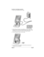 Page 79Chapter 5 Page 79
To perform a local HotSync operation:
1. Insert your handheld into the cradle.
  
2. If the HotSync Manager is not enabled, activate it: Open Palm 
Desktop software, from the HotSync Menu, choose Setup. Click 
the HotSync Controls tab and select the Enabled option.
3. Press the HotSync button on the cradle.
 
4. From the Select User dialog box, choose the user name you 
assigned to your handheld.
The bottom edge of 
the handheld should 
align smoothly with 
the cradle when it is...