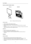 Page 8
User’s Manual 
 
INSTALLATION INSTRUCTIONS 
 
INSTALL  REMOVE 
 
 
 
 
Figure.1. Installing and Removing the Base 
 
INSTALLATION: 
 
1. Align the monitor with the opening in the base. 
2. Note that the longer section  of the base points forward. 
3. Snap the monitor into its base. A clear click  sound will affirm that the base is connected 
correctly. 
4.  Verify that the monitor is securely attached to  the base by looking at the bottom of the base and 
making sure that the clips are fully engaged in...