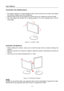Page 10
User’s Manual 
 
ADJUSTING THE VIEWING ANGLE 
 
• For optimal viewing it is recommended to look at the full face of the monitor, then adjust 
the monitor’s angle to your own preference. 
• Hold the stand so you do not topple the monitor when you change the monitor’s angle. 
• You may adjust the monitor for a viewing angle of 0° to 20° vertically and 0° to 30° 
horizontally. 
 
 
Figure.3-1. monitor’s angle 
 
ROTATING THE MONITOR 
• When rotating the monitor, make sure to hold the base firmly to prevent...