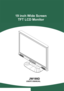 Page 1
 
 
  
19 inch Wide Screen TFT LCD Monitor  
JW199D 
USER’S MANUAL 
 
 
 
 