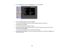 Page 105

2.
Press theMenu button, selecttheExtended menu,andpress Enter.
 3.
Select theUsers Logosetting andpress Enter.
 You
seeaprompt askingifyou want touse thedisplayed imageasausers logo.
 4.
Select Yesandpress Enter.
 You
seeaselection boxoverlaying yourimage.
 5.
Use thearrow buttons onthe remote controltosurround theimage areayouwant touse asthe
 Users
Logoandpress Enter.
 You
seeaprompt askingifyou want toselect thisimage area.
 6.
Select Yesandpress Enter.(If you want tochange theselected area,select...