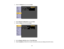 Page 57

2.
Select theNetwork menuandpress Enter.
 3.
Select Network Configuration andpress Enter.
 4.
Select theBasic menuandpress Enter.
 5.
SettheDisplay LANInfosetting toText &QR Code .
 6.
Select Complete andfollow theon-screen instructions tosave yoursettings andexitthemenus.
 57 