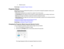 Page 68

4
 Network
source
 Parent
topic:UsingBasicProjector Features
 Projection
Modes
 Depending
onhow youpositioned theprojector, youmay need tochange theprojection modesoyour
 images
projectcorrectly.
 •
Front (default setting)letsyou project fromatable infront ofthe screen.
 •
Front/Ceiling flipstheimage overtop-to-bottom toproject upside-down fromaceiling orwall mount.
 •
Rear flipstheimage horizontally toproject frombehind atranslucent screen.
 •
Rear/Ceiling flipstheimage overtop-to-bottom...