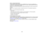 Page 259259
Speak to a Support Representative
To use the Epson PrivateLine Support service, call (800) 637-7661. This service is available for the
duration of your warranty period. You may also speak with a projector support specialist by dialing (562)
276-4394 (U.S.) or (905) 709-3839 (Canada).
Support hours are 6 AM to 8 PM, Pacific Time, Monday through Friday and 7 AM to 4 PM, Pacific Time,
Saturday.
Days and hours of support are subject to change without notice. Toll or long distance charges may
apply....