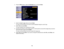 Page 133

133
2.
Press theMenu button, selecttheExtended menu,andpress Enter.
 3.
Select theUsers Logosetting andpress Enter.
 You
seeaprompt askingifyou want touse thedisplayed imageasausers logo.
 4.
Select Yesandpress Enter.
 You
seeaselection boxoverlaying yourimage.
 5.
Use thearrow buttons onthe remote controlorcontrol paneltosurround theimage areayouwant to
 use
asthe Users Logoandpress Enter.
 You
seeaprompt askingifyou want toselect thisimage area.
 6.
Select Yesandpress Enter.(If you want tochange...