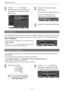 Page 37Adjusting the Image
36
b
Use the  buttons to
select the item you want to adjust, and
then press the 
 button to confirm
the selection.
c
Use the  buttons to make
adjustments.
Press the  b u t t o n  t o  a d j u s t  a n o t h e r  i t e m .
Press the 
 button to return the
adjustments to their default values.
d
Press the  button to exit the menu.
Setting Auto Iris
By automatically setting the luminance according to the displayed image, you can enjoy deep and rich images.
You can select the luminance...