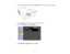 Page 512. Connect the wireless LAN module to the
USB-A(flat) port on your projector, if necessary.
3. Press the Menubutton on the projector or the remote control.
4. Select the Networkmenu and press Enter.
5. Select Network Configuration and pressEnter.
51  