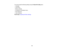 Page 121

121
You
cannot resetthefollowing settingsusingtheReset AllConfig option:
 •
Language
 •
Lamp Hours
 •
Memory settings
 •
All settings inthe Network menu
 •
Panel Alignment
 •
Color Uniformity
 Parent
topic:Adjusting theMenu Settings 