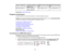 Page 28

28
Screen
orimage size
 Projection
distance(1)
 Wide
toTele
 Offset
fromlenscenter
 (2)
 Offset
fromlenscenter
 (3)

300
inches (762cm)
 357
to748 inches
 (908
to1899 cm)
 68.1
inches (173cm)
 215.2
inches (547cm)
 Parent
topic:Projector Placement
 Projector
Connections
 See
these sections toconnect theprojector toavariety ofprojection sources.
 Caution:
Ifyou willuse theprojector ataltitudes above4921feet(1500 m),turn onHigh Altitude Mode
 to
ensure theprojectors internaltemperature isregulated...