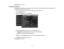 Page 74

74
Parent
topic:ColorMode
 Turning
OnAuto Iris
 In
certain colormodes, youcanturn onthe Auto Irissetting toautomatically optimizetheimage based on
 the
brightness ofthe content youproject.
 1.
Turn onthe projector andswitch tothe image source youwant touse.
 2.
Press theMenu button.
 3.
Select theImage menuandpress Enter.
 4.
Select theAuto Irissetting andchoose oneofthe following:
 •
High Speed toadjust brightness assoon asthe scene changes.
 •
Normal forstandard brightness adjustment.
 Note:...