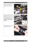 Page 333Chapter 3 Removal and Replacement Procedures Revision B 
Epson AcuLaser C2900N 3 - 79 Confidential 
 
19) Release the ACTUATOR REGI OUT 
from the hook on the CHUTE UP 
(PL3.2.26), open the ACTUATOR REGI 
OUT. 
20) Release the three hooks that fix the 
SENSOR PHOTO: REGI (PL3.2.13) to the 
FEEDER ASSY MG SFP (PL3.1.98), and 
remove the SENSOR PHOTO: REGI. 
Note: When carrying out the work this 
procedure, it is easier to push the 
ACTUATOR. 
21) Disengage the connector (P/J232) of 
the SENSOR PHOTO: REGI....