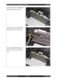 Page 340Chapter 3 Removal and Replacement Procedures Revision B 
Epson AcuLaser C2900N 3 - 86 Confidential 
 
4) Mate the two holes of the BRACKET 
SNS with the bosses of the printer. 
 
5) Route the harness of the BRACKET 
SNS through the hooks of the printer. 
6) Secure the BRACKET SNS to the 
printer with the two screws (silver, tap, 
8mm). 
 
  