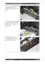 Page 345Chapter 3 Removal and Replacement Procedures Revision B 
Epson AcuLaser C2900N 3 - 91 Confidential 
 
11) Lift the rear part of the BRACKET SNS 
up to release the two holes of the 
BRACKET SNS from the bosses of the 
printer. 
 
12) Shift the BRACKET SNS to frontward, 
release the five tabs of the BRACKET 
SNS from the printer.    Remove the 
BRACKET SNS. 
 
13) Release the left shaft of the 
ACTUATOR SSI (PL3.2.14) from the hook 
of the CHUTE UP (PL3.2.26). 
  