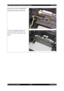 Page 349Chapter 3 Removal and Replacement Procedures Revision B 
Epson AcuLaser C2900N 3 - 95 Confidential 
 
6) Route the harness of the BRACKET 
SNS through the hooks of the printer. 
7) Secure the BRACKET SNS to the 
printer with the two screws (silver, tap, 
8mm). 
  