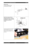 Page 352Chapter 3 Removal and Replacement Procedures Revision B 
Epson AcuLaser C2900N 3 - 98 Confidential 
 
[Replacement] 
1) Attach the SPRING STP to the 
ACTUATOR ASSY NO PAPER. 
Note: When carrying out the work 
described next procedure, ensure that 
the SPRING STP is hung to ACTUATOR 
NO PAPER and the CHUTE UP 
correctly. 
SPRING STP
2) Insert the left shaft of the ACTUATOR 
ASSY NO PAPER into the hole of the 
CHUTE UP, hang the SPRING STP to the 
CUHTE UP.  