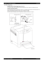 Page 5856 - 28 Chapter 6   Principles of Operation
Epson AcuLaser C2900NRevision B
Confidential
3.3 SSI & Regi Assy
- SENSOR PHOTO (SSI No Paper Sensor: PL3.2.13)
The SSI No Paper Sensor detects the presence/absence of print media in the SSI tray by the 
change in the actuator position.
Upon detecting the sheet, the Regi Roll rotates for a predetermined duration to feed the sheet. The 
sheet is fixed between the Rolls so that it may not fall from the SSI.
The Rolls stop immediately when the Regi Sensor detects...