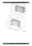 Page 5956 - 38 Chapter 6   Principles of Operation
Epson AcuLaser C2900NRevision B
Confidential
Drum Cartridge
Drum (K)
Drum (C)
Drum (M)
Drum (Y)
Developer (K)
Developer (C)
Developer (M)CRUM
Developer (Y)
Rear view illustration
LED ASSY  ERASE
MiS06041SA 