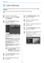 Page 115Maintenance
114
Color Uniformity
If colors in the projected image are uneven, you can adjust the color tone of the whole image in Color
Uniformity.
c
The color tone may not be uniform even after performing color uniformity.
a
Press the  button while
projecting, and then select Display
from Extended.
b
Select Color Uniformity, and then
press the 
 button.
The following screen is displayed.
Color Uniformity: Turns color uniformity
on or off.
Adjustment Level: There are eight levels
from white, through...