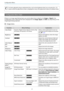 Page 78Configuration Menu
77
c
For items adjusted using an adjustment bar, such as the brightness level, you can press the 
button while the adjustment screen is displayed to return the adjustment value to its default value.
Configuration Menu Table
If there is no image signal being input, you cannot adjust items related to the Image or Signal in the
Configuration menu. Note that the items displayed for the Image, Signal, and Info vary depending on the
image signal being projected.
Image menu
Function...