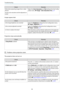 Page 99Troubleshooting
98
Check Remedy
(Only when projecting images from a video
device)
Are the color saturation and tint adjusted cor-
rectly?Adjust the Color Saturation and Tint settings from the Config-
uration menu. 
s Image - Color Saturation/Tint  p.77
Images appear dark
Check Remedy
Is the image brightness set correctly?
Adjust the Brightness setting from the Configuration menu.
s Image - Brightness  p.77
Is the contrast adjusted correctly?
Adjust the Contrast setting from the Configuration menu.
s...