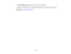 Page 165• Click
Disable this feature to continue using the remaining black ink.
Note: If you disable this feature, it remains disabled until you reinstall the black ink cartridge.
Parent topic: Replacing Ink Cartridges
165 